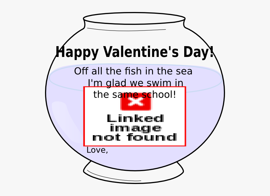 Fish Bowl Clipart, Transparent Clipart