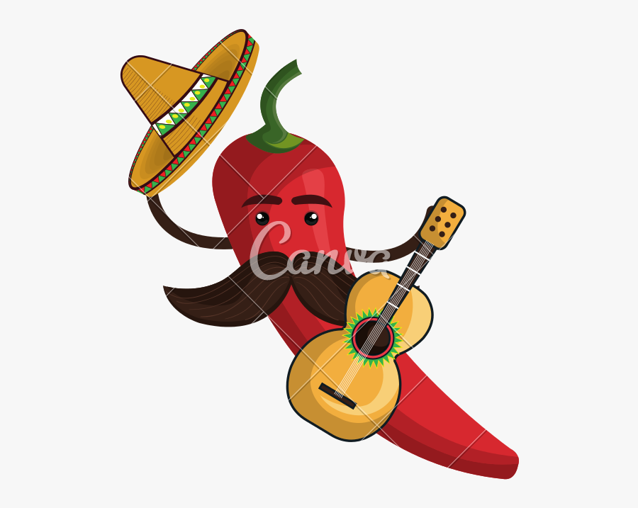 Pepper With Hat Icons Clipart , Png Download - Buena Vida Mexican Grill, Transparent Clipart