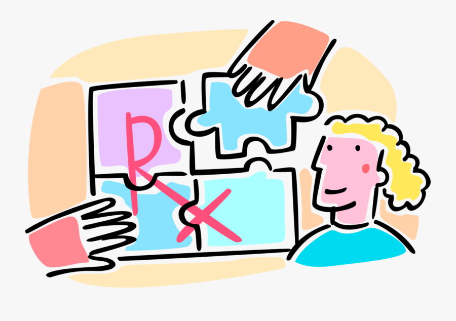 Vector Illustration Of Prescription Medication Puzzle, Transparent Clipart