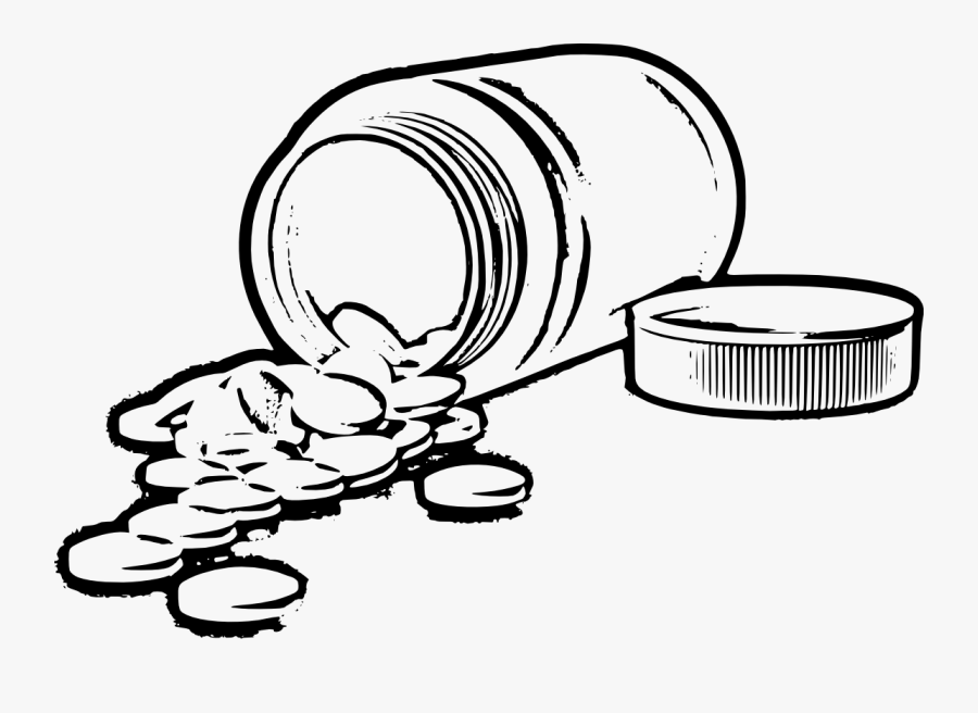 Pills Drawing Png, Transparent Clipart