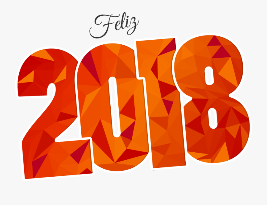 Transparent Feliz 2018 Png - Illustration, Transparent Clipart