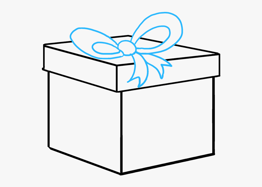 Drawing Presents Christmas Gift - Draw Christmas Presents, Transparent Clipart