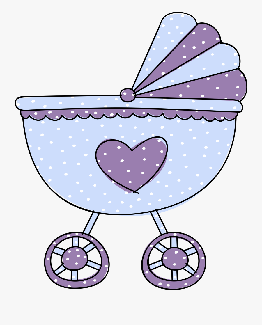 Baby Clipart Carriage - Clip Art Baby Stroller, Transparent Clipart
