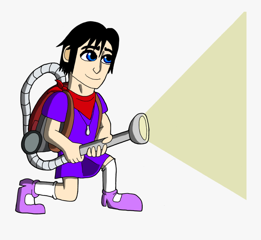 Xion Ghost-chatcher Color - Cartoon, Transparent Clipart