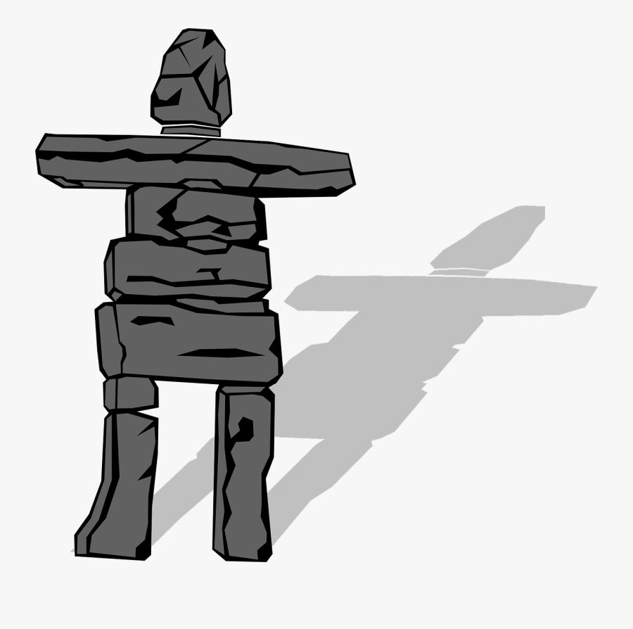Inukshuk - Inukshuk Clipart, Transparent Clipart