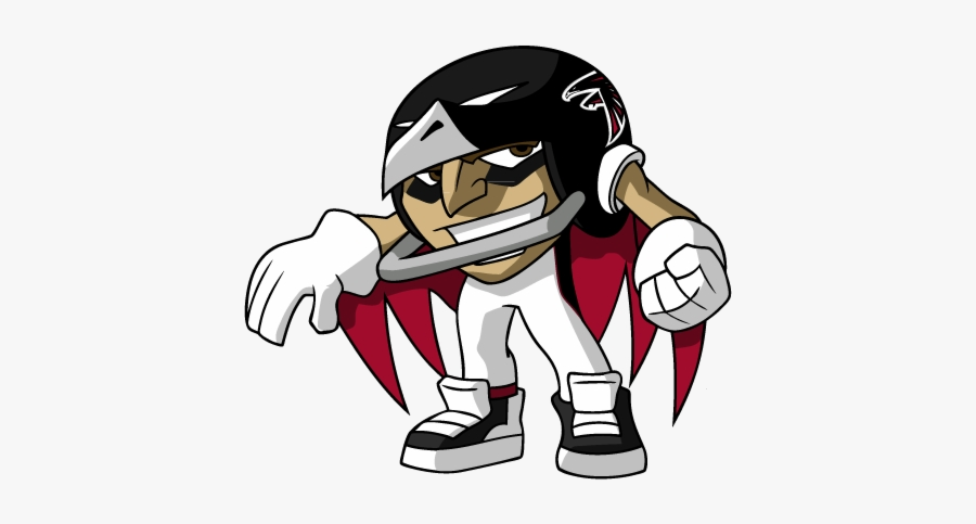 Atlanta Falcons Creative Designs Clipart Oh My God - Nfl Rush Zone Falcons, Transparent Clipart