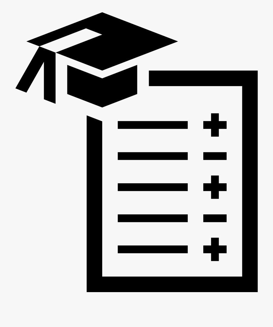 Report Card Icon Png, Transparent Clipart