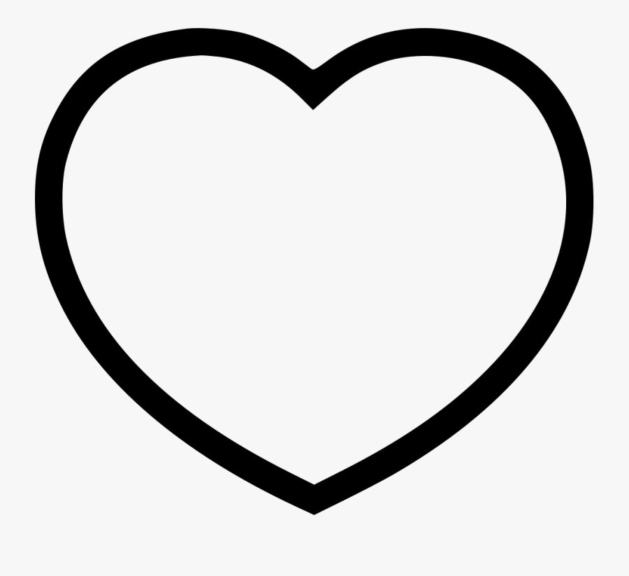 Thick Line Heart Clip Art At Clker - Icon Love Instagram Png, Transparent Clipart