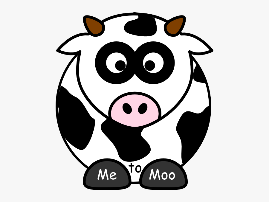 Moo - Clipart - รูป การ์ตูน วัว น่า รัก, Transparent Clipart