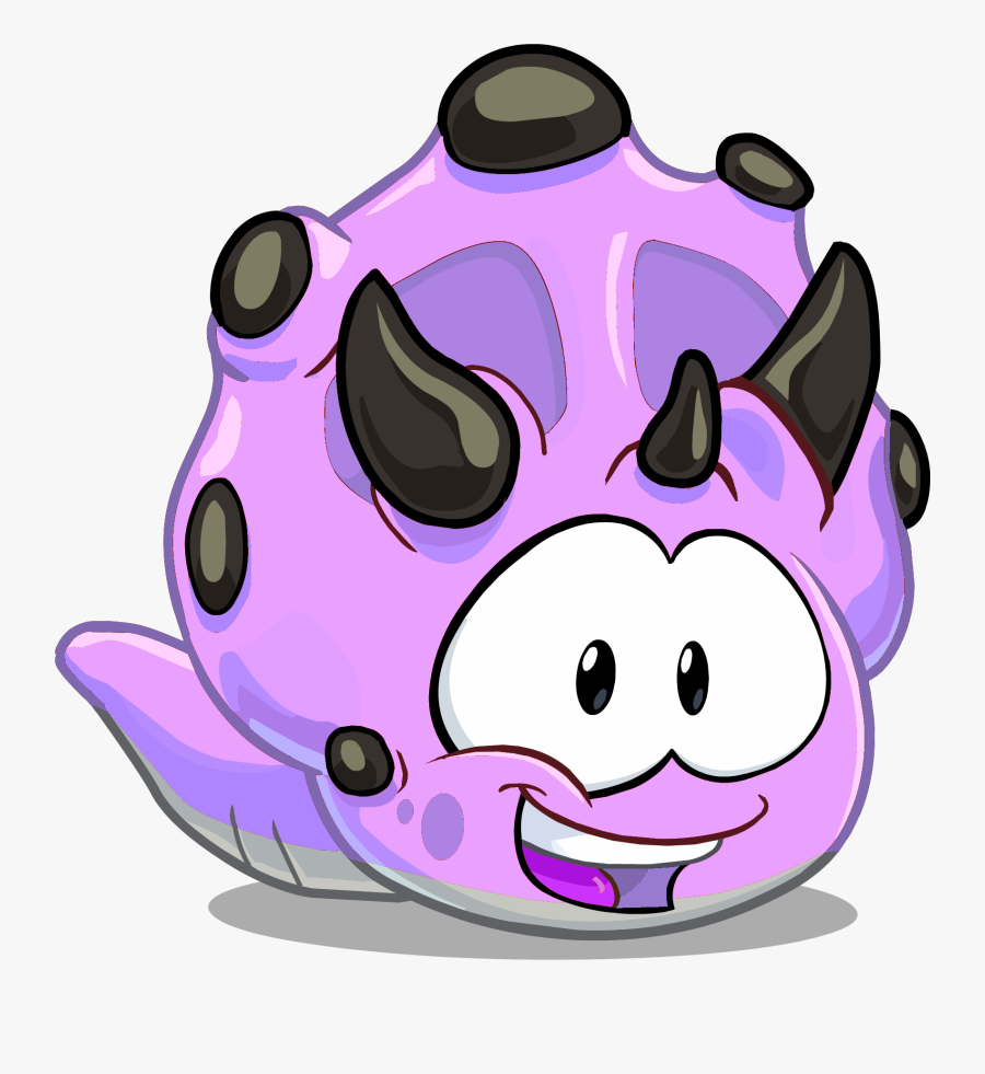 Lavender Clipart File - Triceratops Puffle, Transparent Clipart