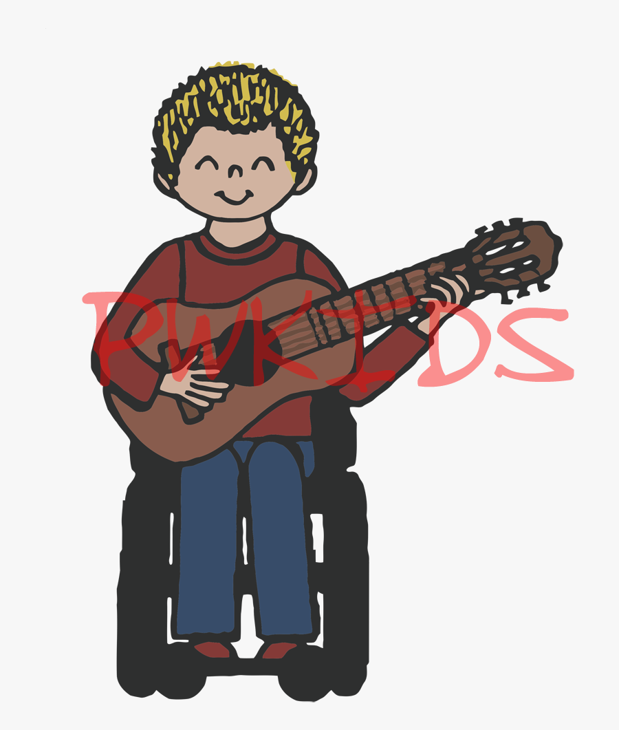 Dystrophy - Clipart - Sitting, Transparent Clipart