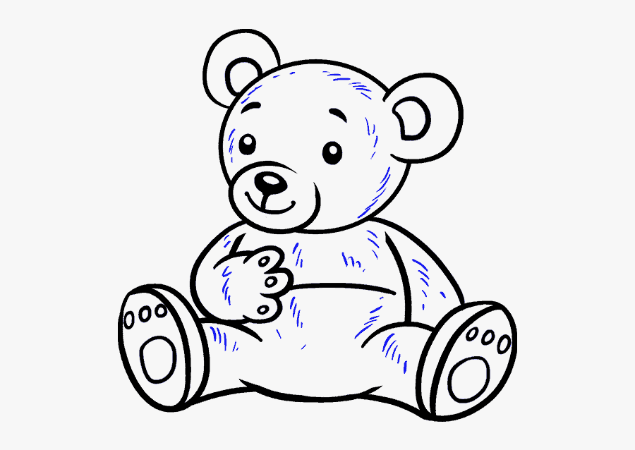 Transparent Hippo Clipart - Bear For Drawing, Transparent Clipart