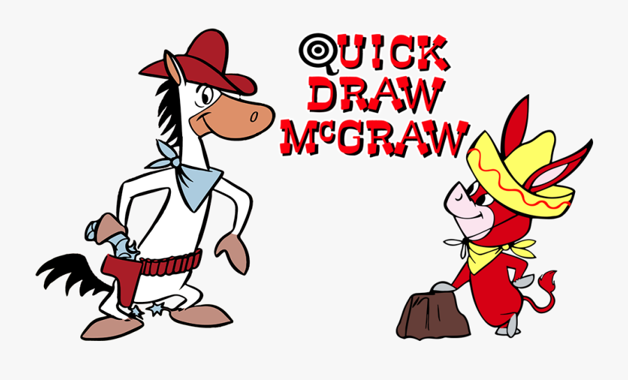 Television Clipart Draw - Quick Draw Mcgraw Logo, Transparent Clipart
