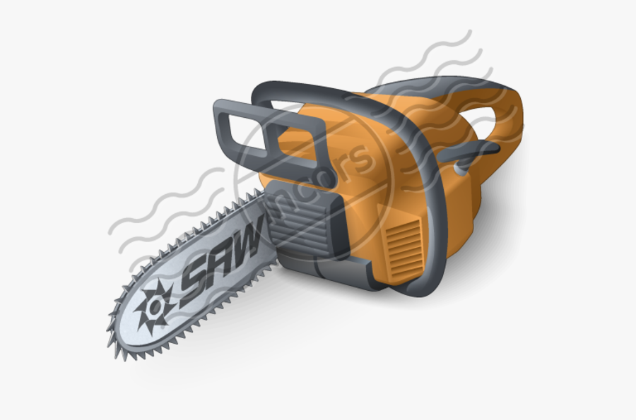 Chainsaw, Transparent Clipart