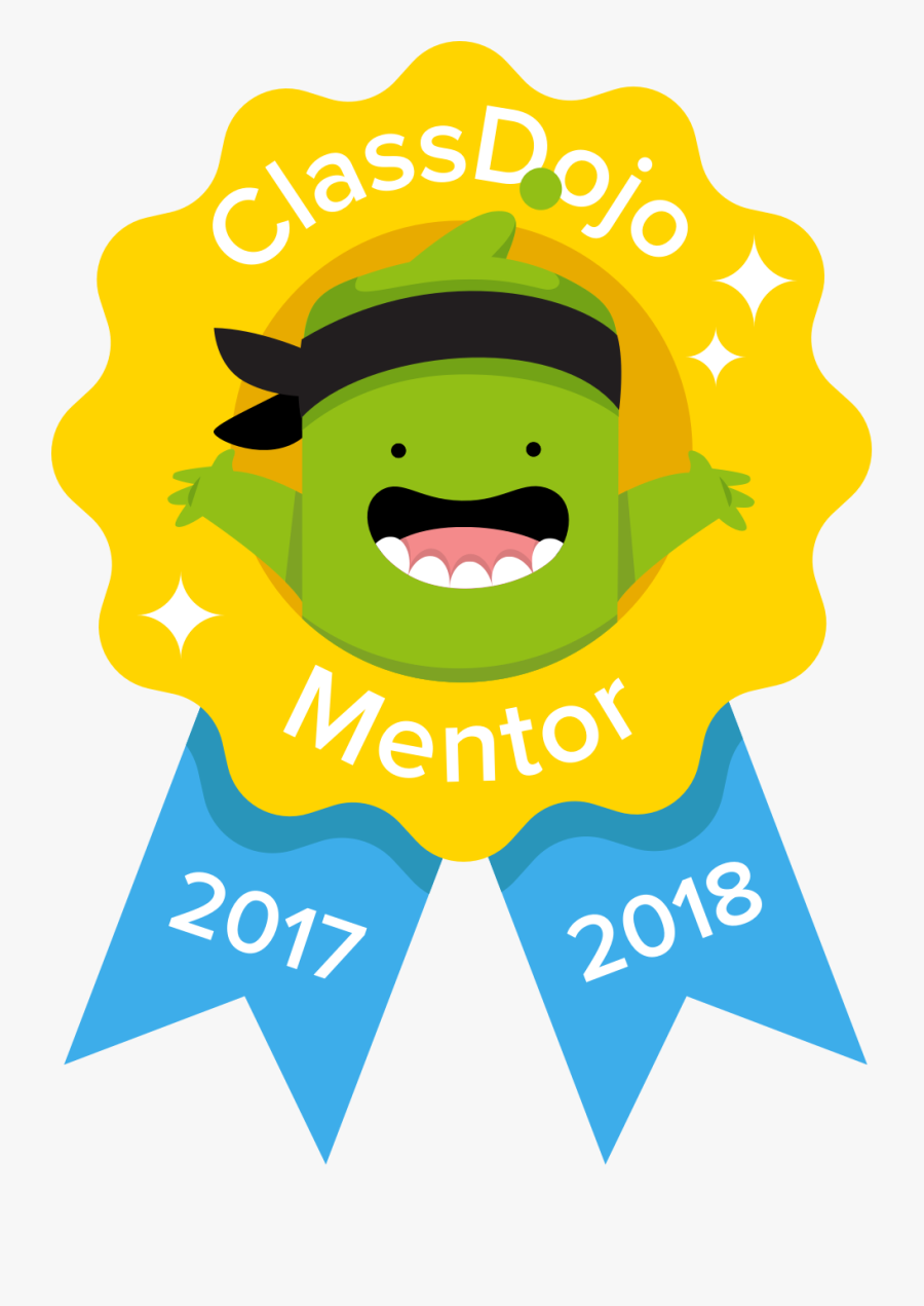 Teaching In The 21st Century - Class Dojo Mentor Badge, Transparent Clipart