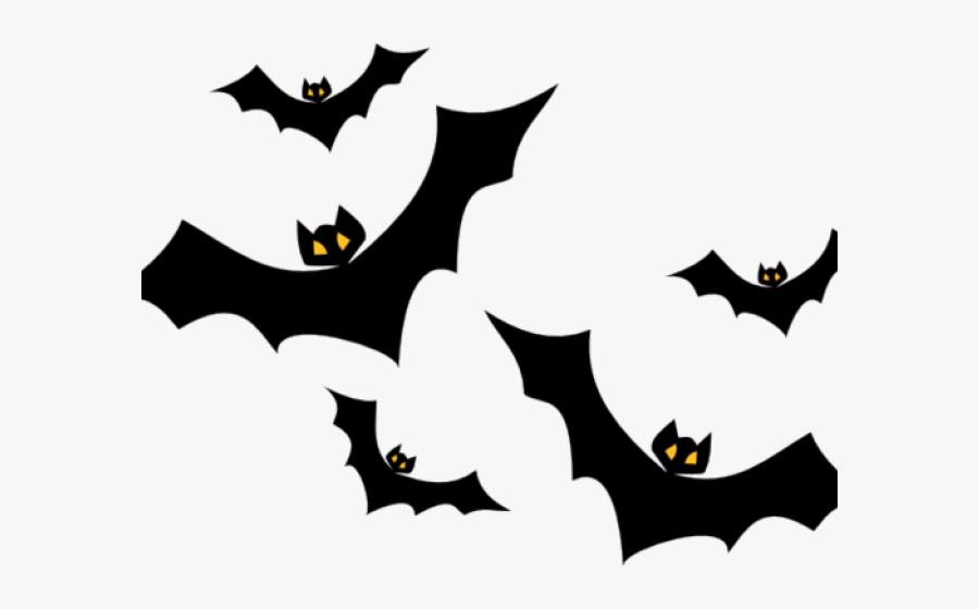 Bat Clipart Cute - Halloween Bats Png, Transparent Clipart