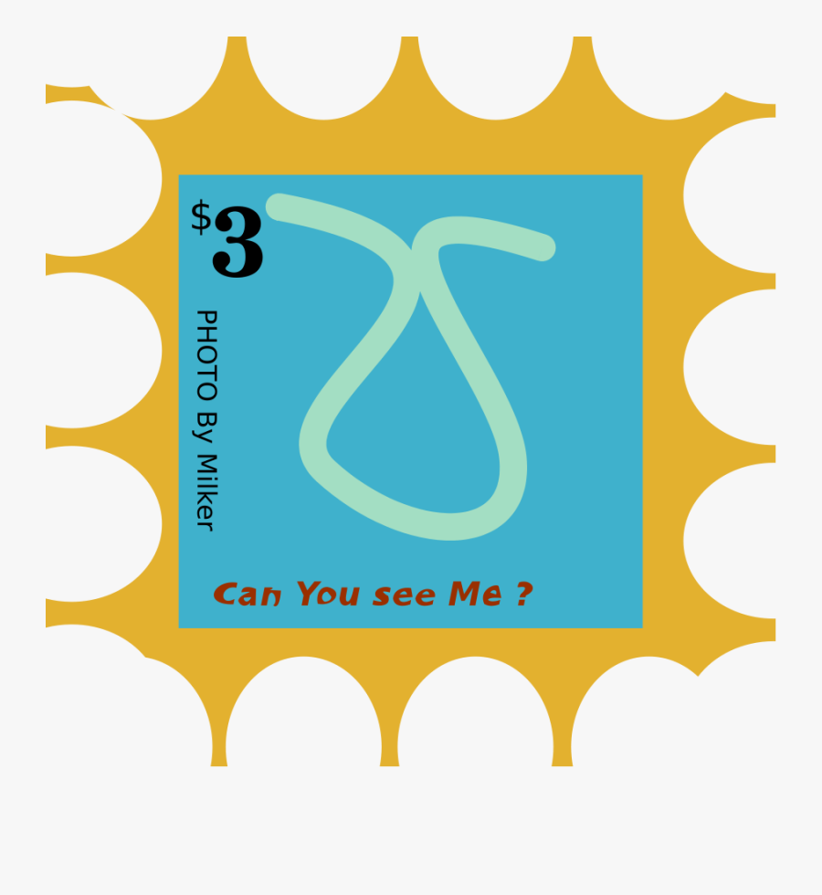 Can You See Me Svg Clip Arts - Stamp Clipart, Transparent Clipart