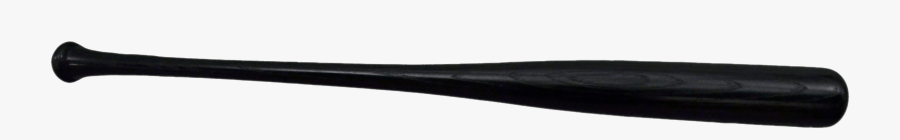 Baseball Bat Clipart Outline - All Black Baseball Bat, Transparent Clipart
