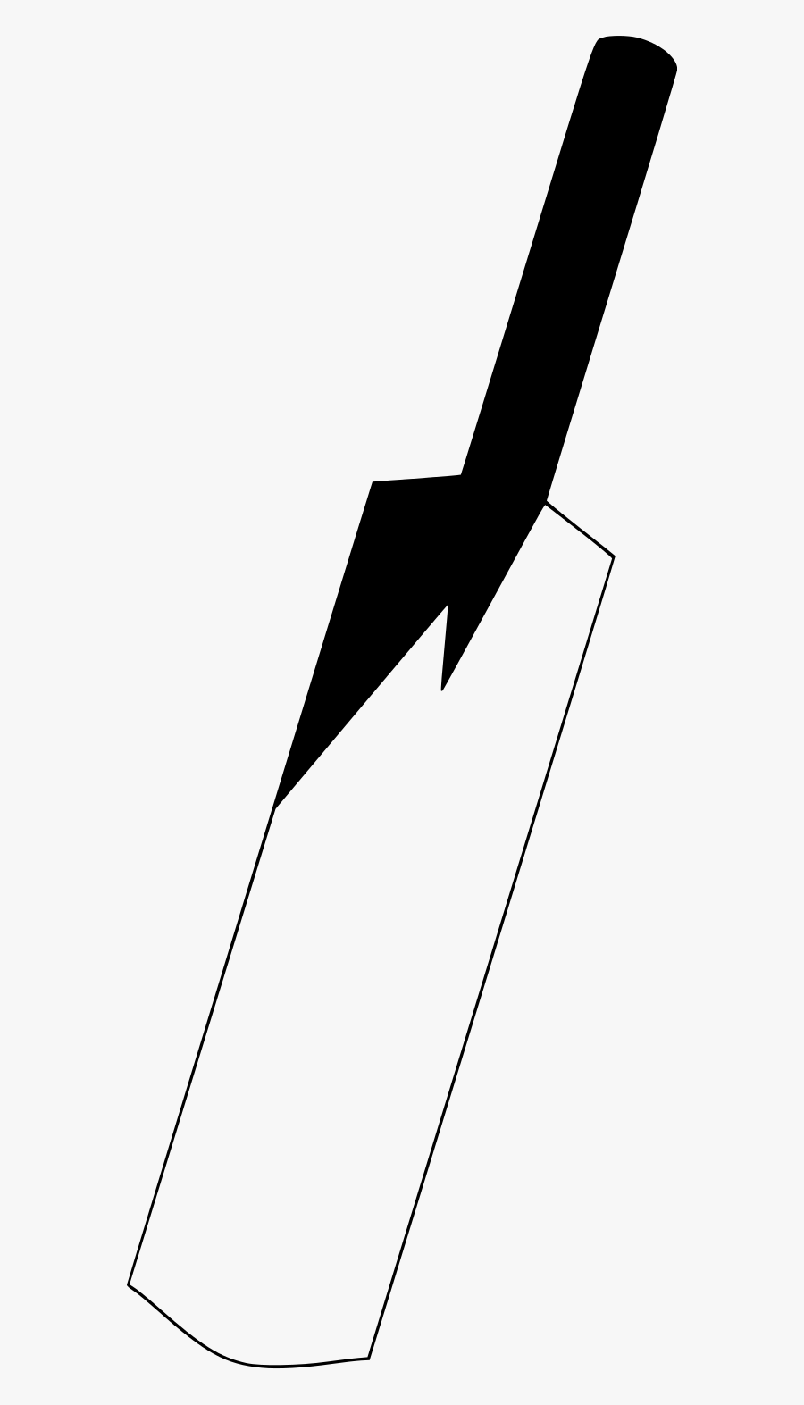 File - Cricketbat, Transparent Clipart