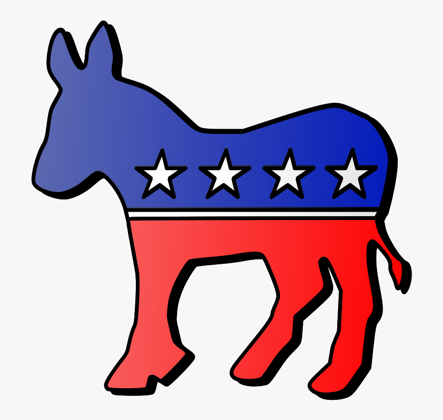 Pack Animal,area,horse Like Mammal - Democrat Logo Transparent Png, Transparent Clipart