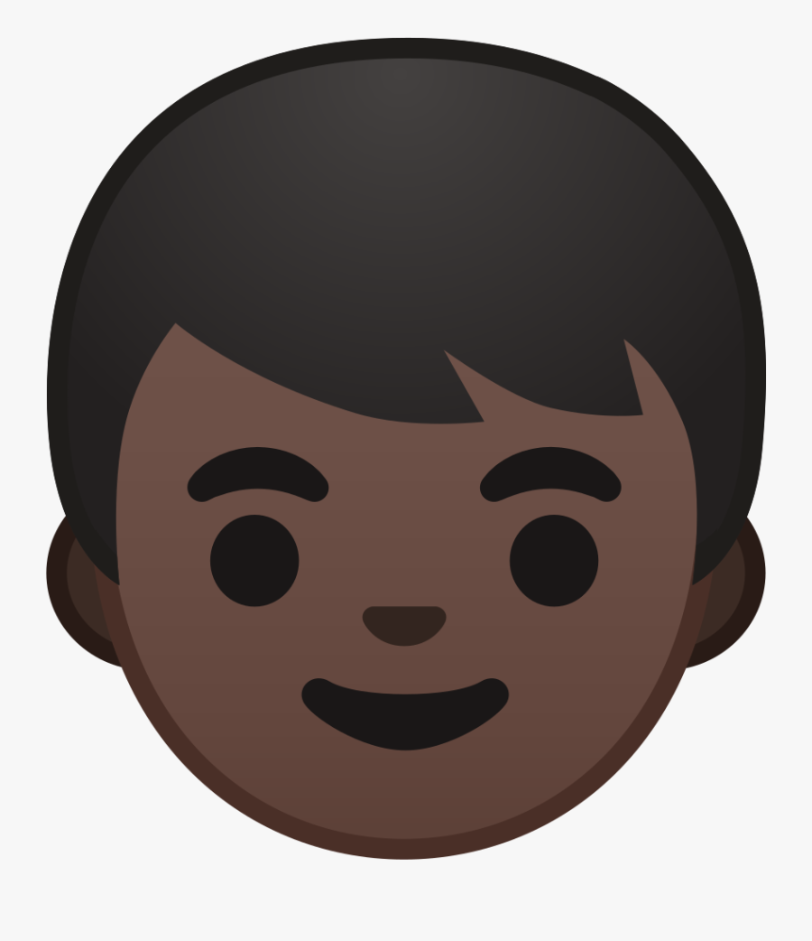 Skin Clipart Boy - Brown Skin Boy Cartoon, Transparent Clipart