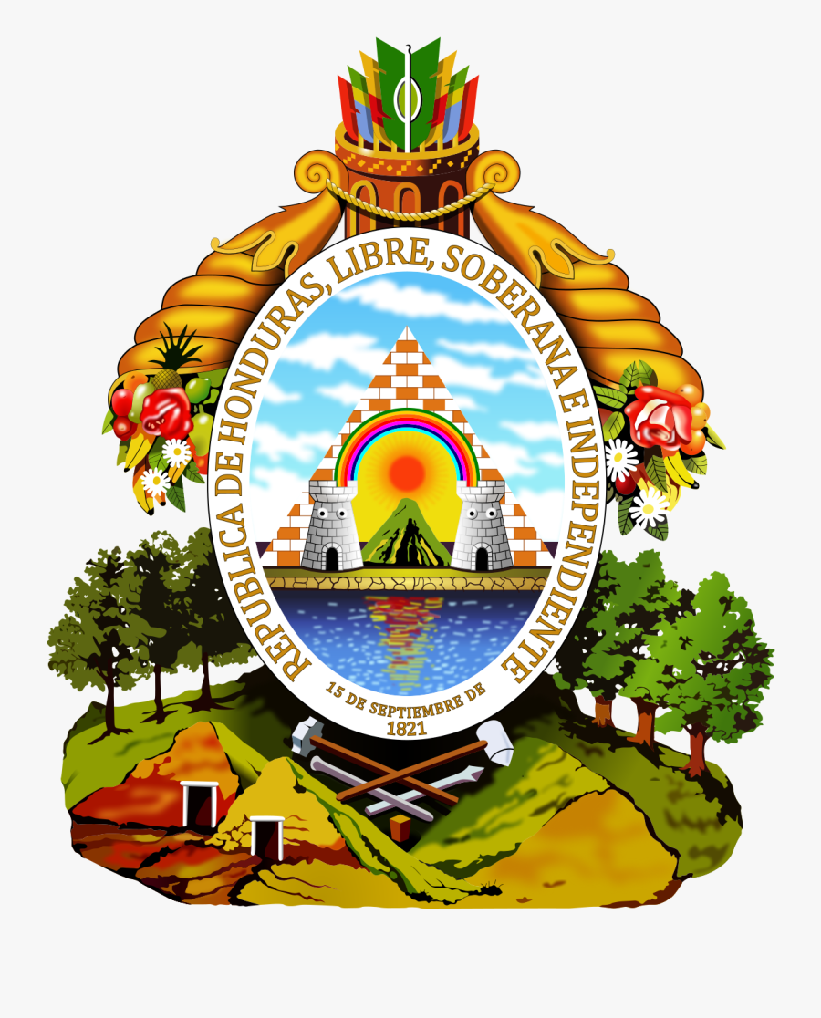 Politician Clipart Political Power - Honduras Coat Of Arms, Transparent Clipart