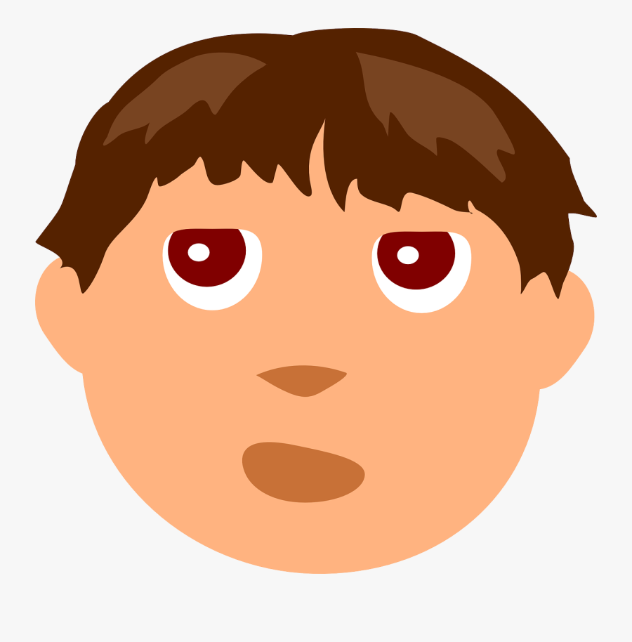 Clipart Boy Clipart - Student Face Clip Art, Transparent Clipart
