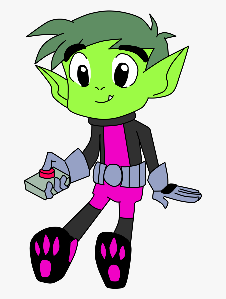 Beast Png Mart - Little Beast Boy, Transparent Clipart