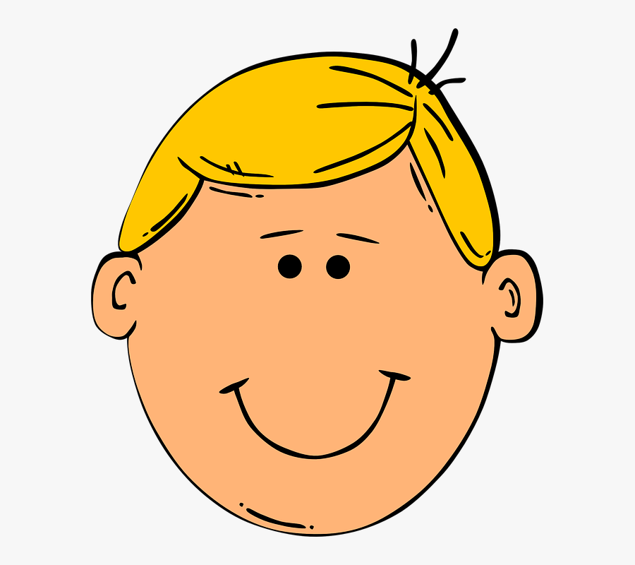 28 Collection Of Blonde Hair Clipart Boy - Blonde Hair Clip Art, Transparent Clipart