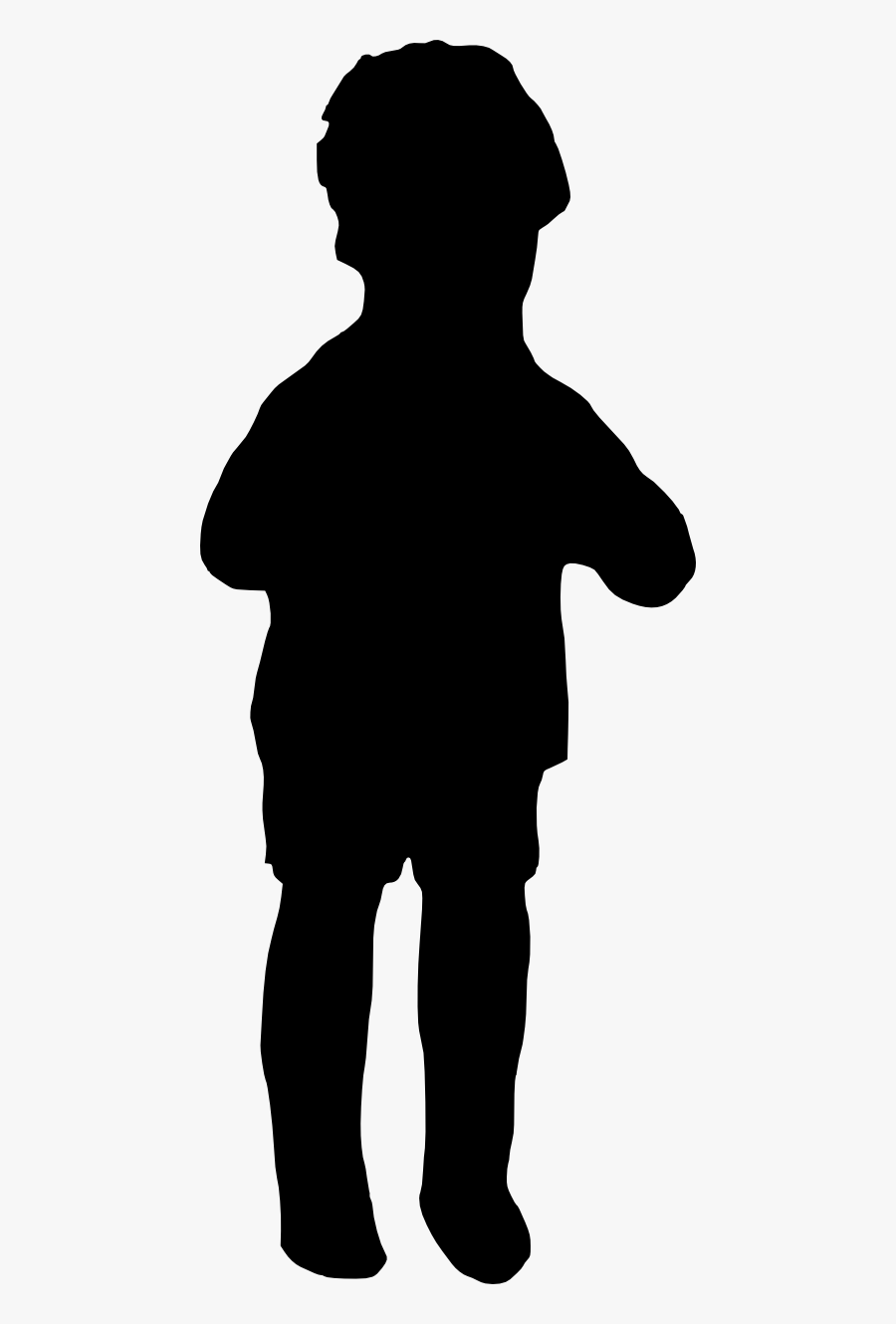 Boy Silhouette At Getdrawings - Silhouette Boy Transparent Background, Transparent Clipart