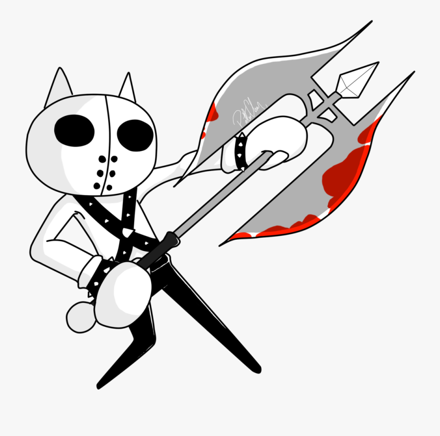 Headsman Clipart Grim Reaper - Executioner Cat, Transparent Clipart
