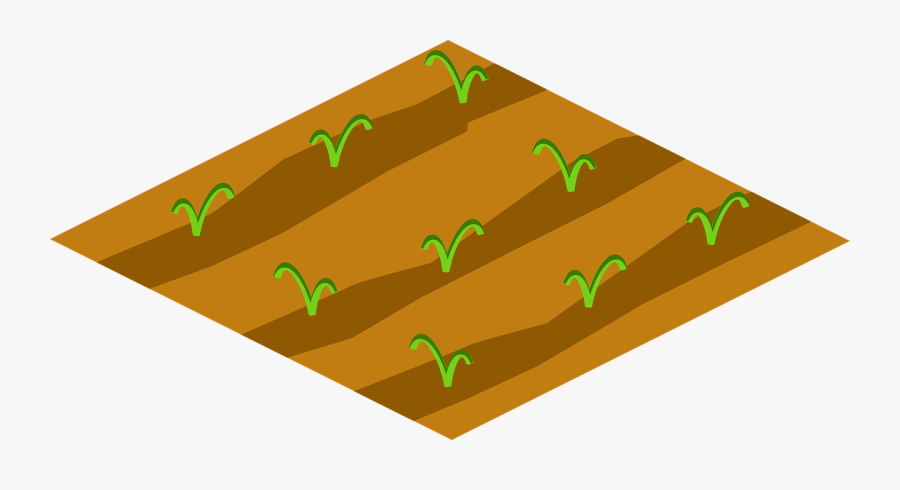 Clip Art Crops Plot Graphics Illustrations - Tanah Clipart, Transparent Clipart