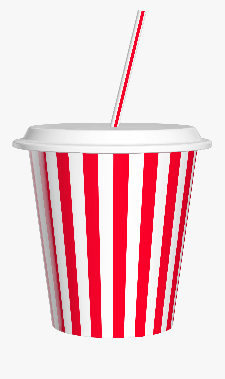 Drinks Clipart Fast Food - Plastic Straw Png Cartoon, Transparent Clipart