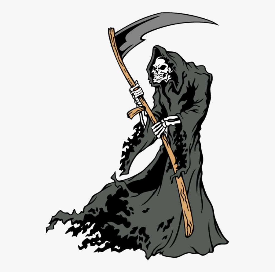 Ai Vector Art And Clipart Graphics - Grim Reaper Image Free, Transparent Clipart