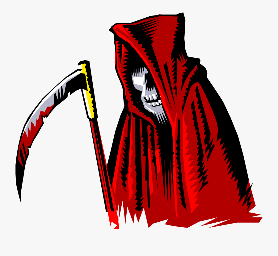 Supernatural Creature,wing,graphic Design - Logo Grim Reaper Transparent, Transparent Clipart