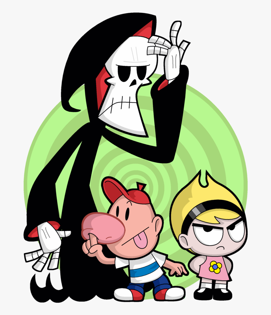 Cartoon Network Week 03 Grim Adventures By The Driz - Grim From Cartoon Network, Transparent Clipart