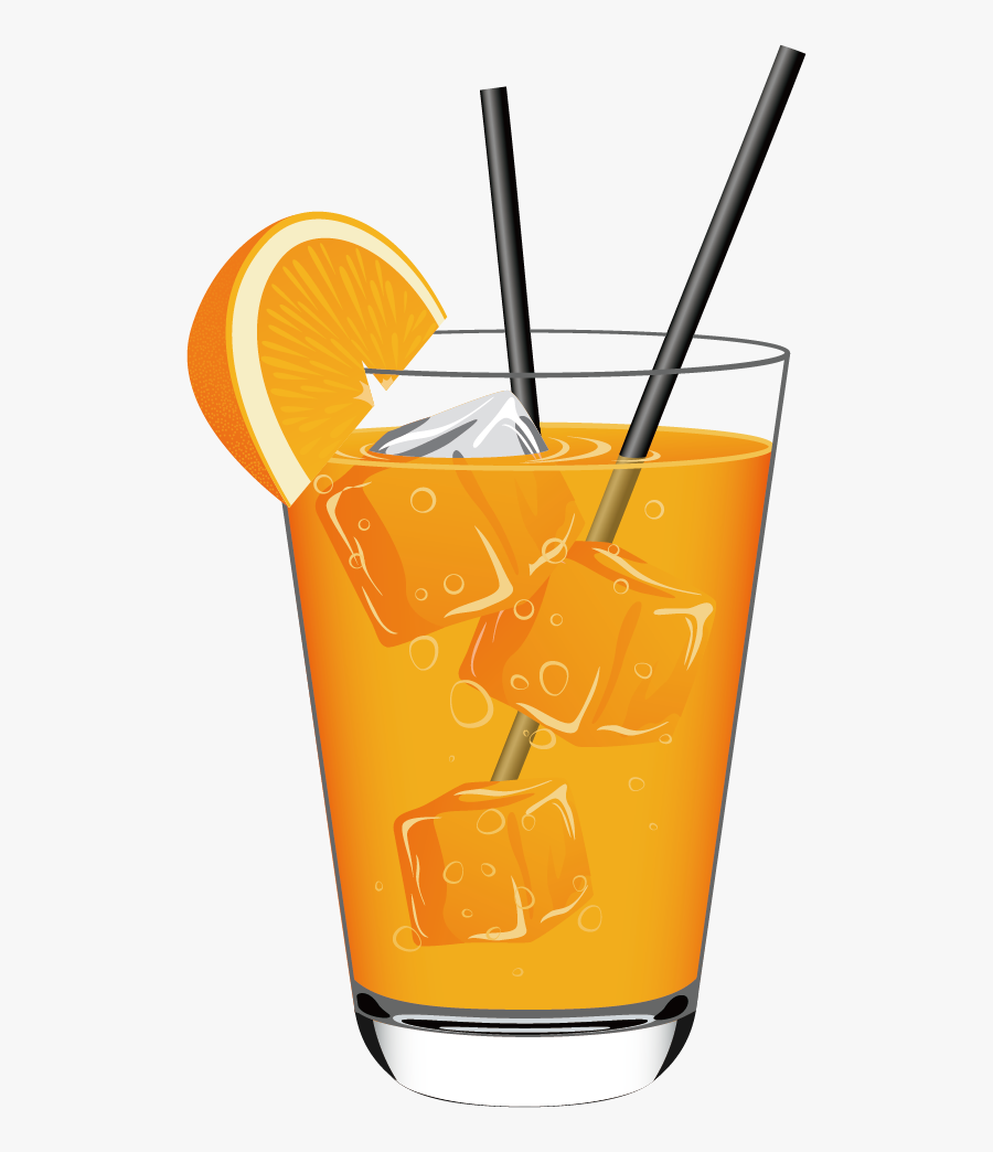 Soft Drink Orange Juice Cocktail Non-alcoholic Drink - Vector Png Soft Drink, Transparent Clipart