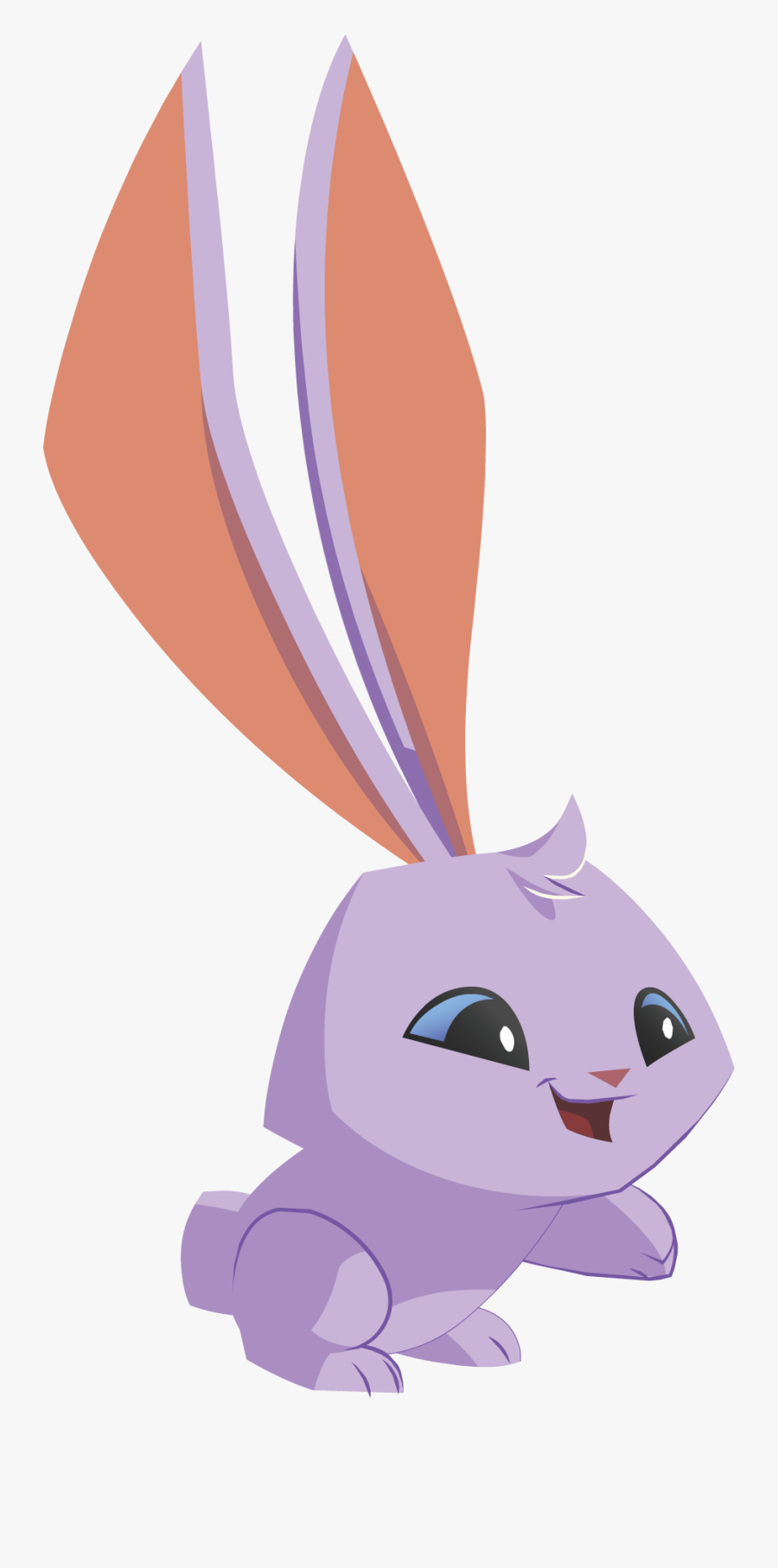 Bunny Clipart Land Animal - Animal Jam Animals Bunny, Transparent Clipart