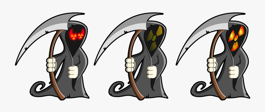 Grim Reaper Red Eyes, Transparent Clipart