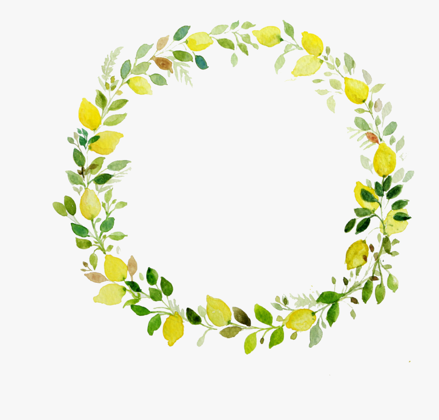 How To Paint A Basic Leaf With Watercolors - Transparent Background Flower Wreath Png, Transparent Clipart