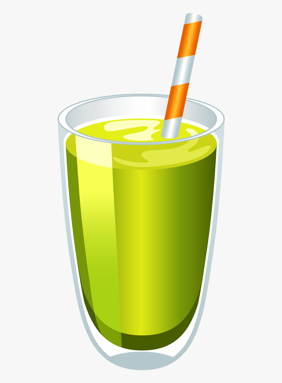 Transparent Juice Clipart - Green Juice Cartoon Png, Transparent Clipart