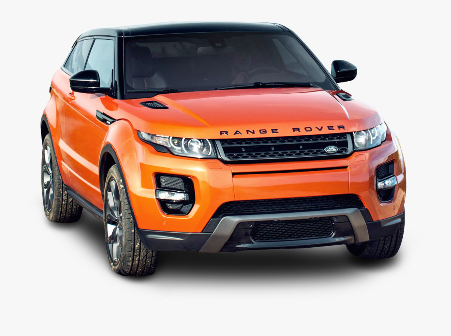 Rover Land Evoque Orange Range Sport 2015 Clipart - Range Rover Car Png, Transparent Clipart
