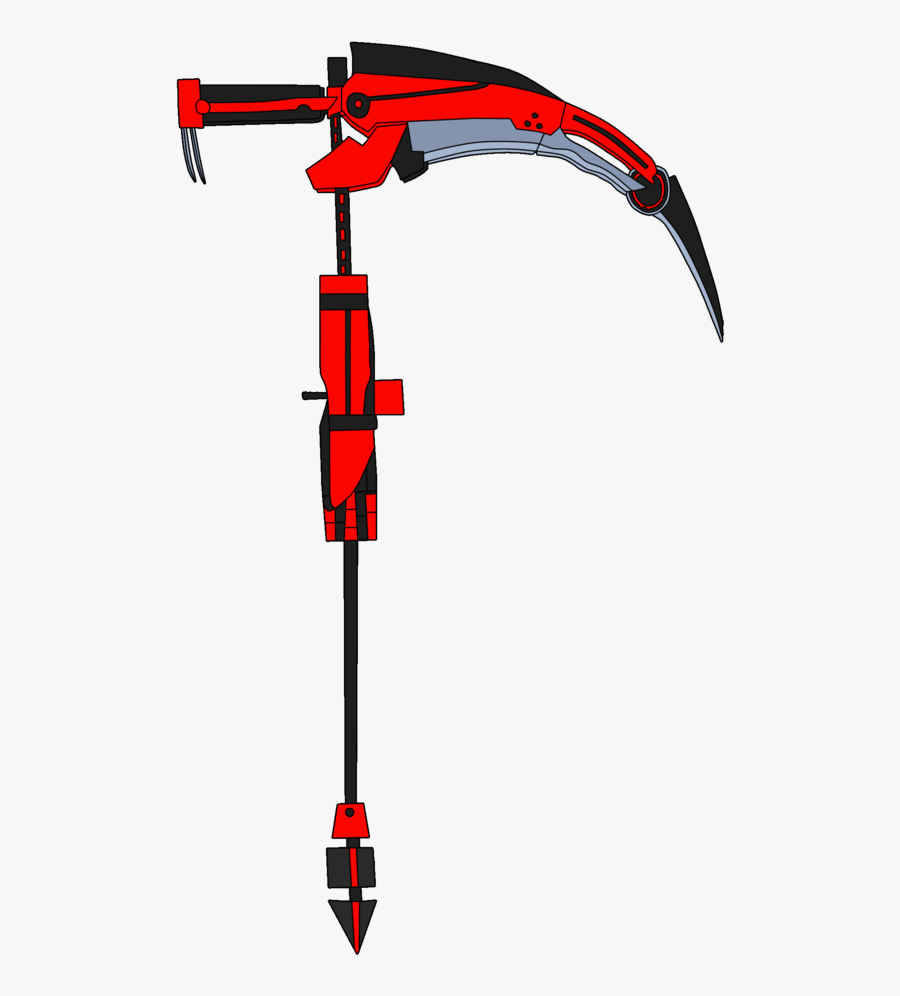 Grim Reaper Clipart Sickle - Scythe Rwby Ruby Sketch, Transparent Clipart
