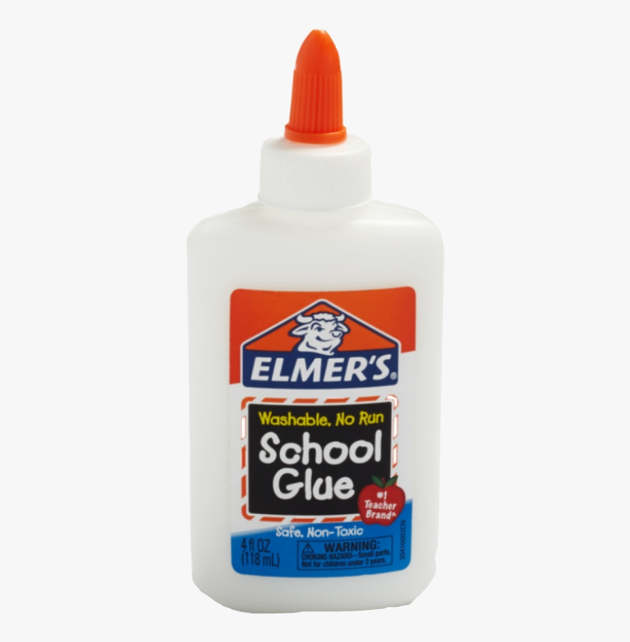Transparent Glue Stick Png - White Elmer's Glue, Transparent Clipart