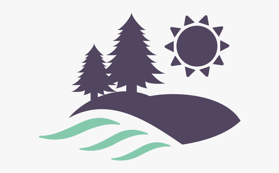 Land And Water Icon - Ice Well Tree, Transparent Clipart