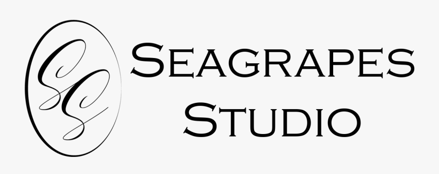 Seagrapes Studio - Black-and-white, Transparent Clipart