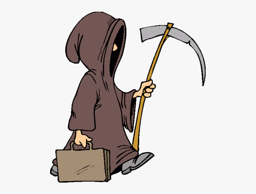 Funny Grim Reaper, Transparent Clipart