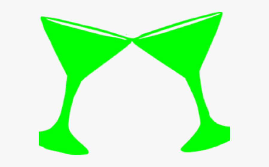 Transparent Martini Glass Clipart - Silhouette Cartoon Drinking Pngs, Transparent Clipart