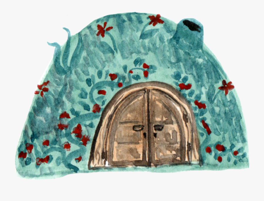 #ftestickers #watercolor #clipart #woodland - House, Transparent Clipart