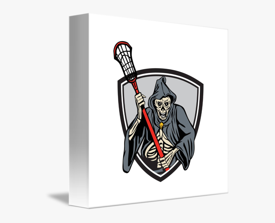 Transparent Lacrosse Stick Clipart - Reaper Lacrosse Logo Free, Transparent Clipart